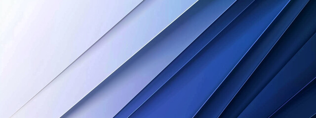 Obraz premium Abstract blue background, Generative Ai. Blue geometric diagonal overlay layer background,