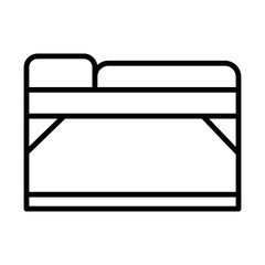 Treatment Table line icon