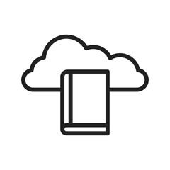 Cloud Library Icon
