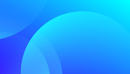 Abstract blue geometric banner background. Dynamic shapes composition. Vector illustration