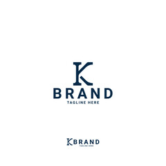 business logo design with letter YK or KY