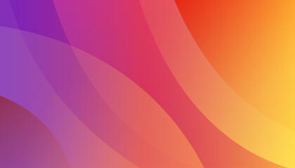 Orange geometric abstract background. Dynamic shapes composition. Vector illustration