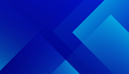 Abstract blue square shapes background. Vector illustration