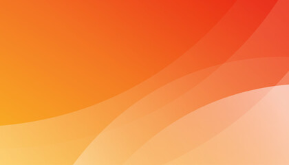 Abstract orange wavy background. Vector illustration