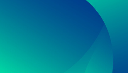 Blue and green abstract background. Dynamic shapes composition. Vector illustration