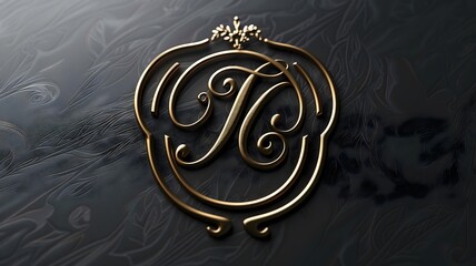 A sleek business logo featuring a unique abstract mark with sharp geometric shapes, captured in high-definition. 
