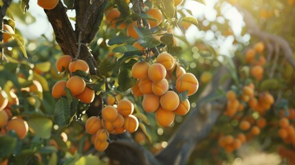 big apricot tree