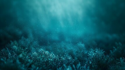 Fototapeta premium Blurred underwater background