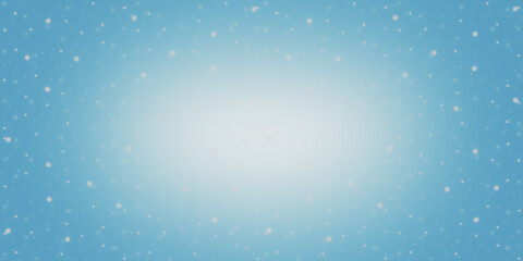 blue background with snow