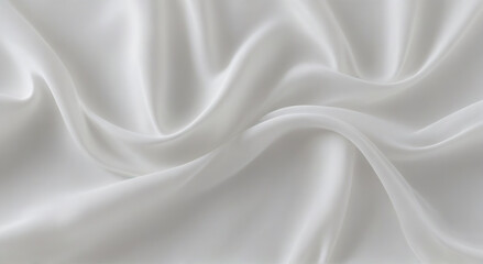 Obraz premium white silk background