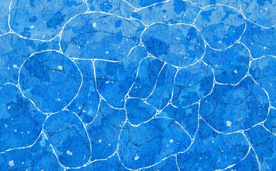 水面　水彩　背景