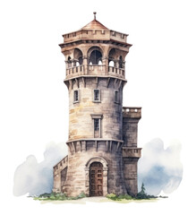 Fototapeta premium PNG Tower architecture lighthouse building.