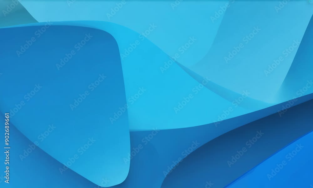 Poster abstract blue background with clean lines and subtle gradient transitions for a modern aesthetic 4k 