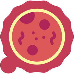 Cell, Virus, Science, Biology, Education Icon