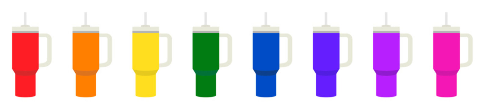 Travel Tumblers - Rainbow