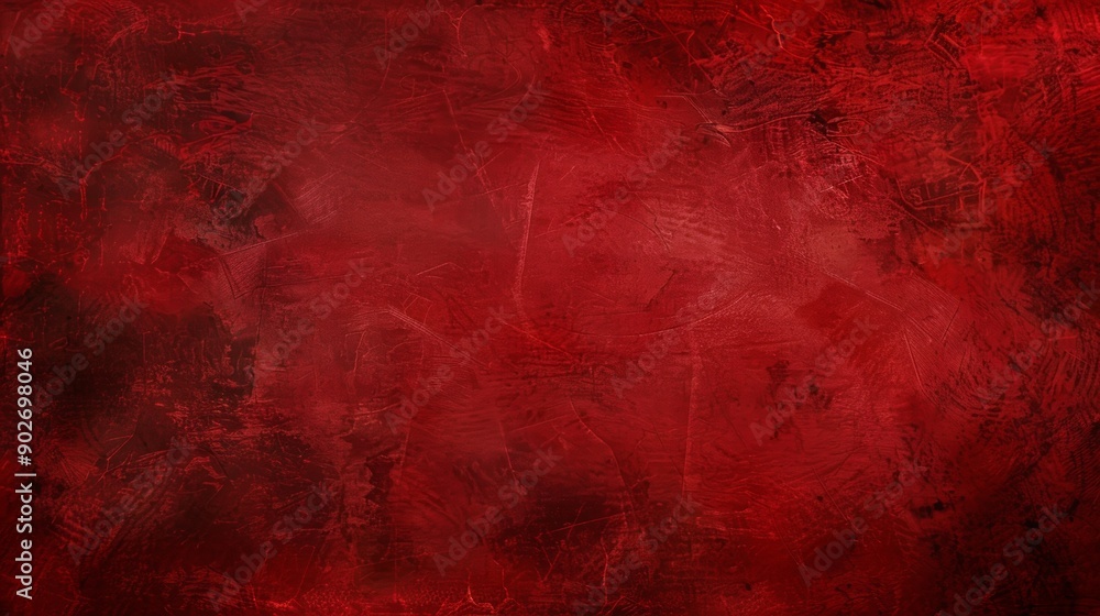 Poster simple red background for presentation background.
