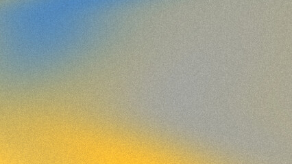 Gray and Yellow abstract gradient background with warm and cool tones blending seamlessly. The image features hues of yellow, orange, blue, and light green, creating a soft smooth and tranquil visual 