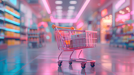 Smart_shopping_cart_AI-assisted_purchase