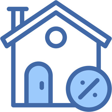 recommend clip art: Vector Icon House, Tax, Real Estate, Property, Percentage, Discount