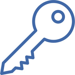 Vector Icon Key, Access, Door Key, Security, Pass, Tools And Utensils