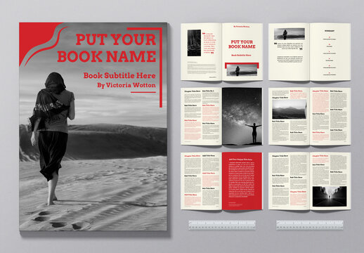 Creative Book Title Layout