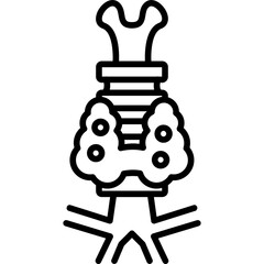 Thyroid Gland Icon