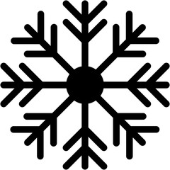 Vector Icon Snowflake, Snowflake, Cold, Winter, Snowflakes