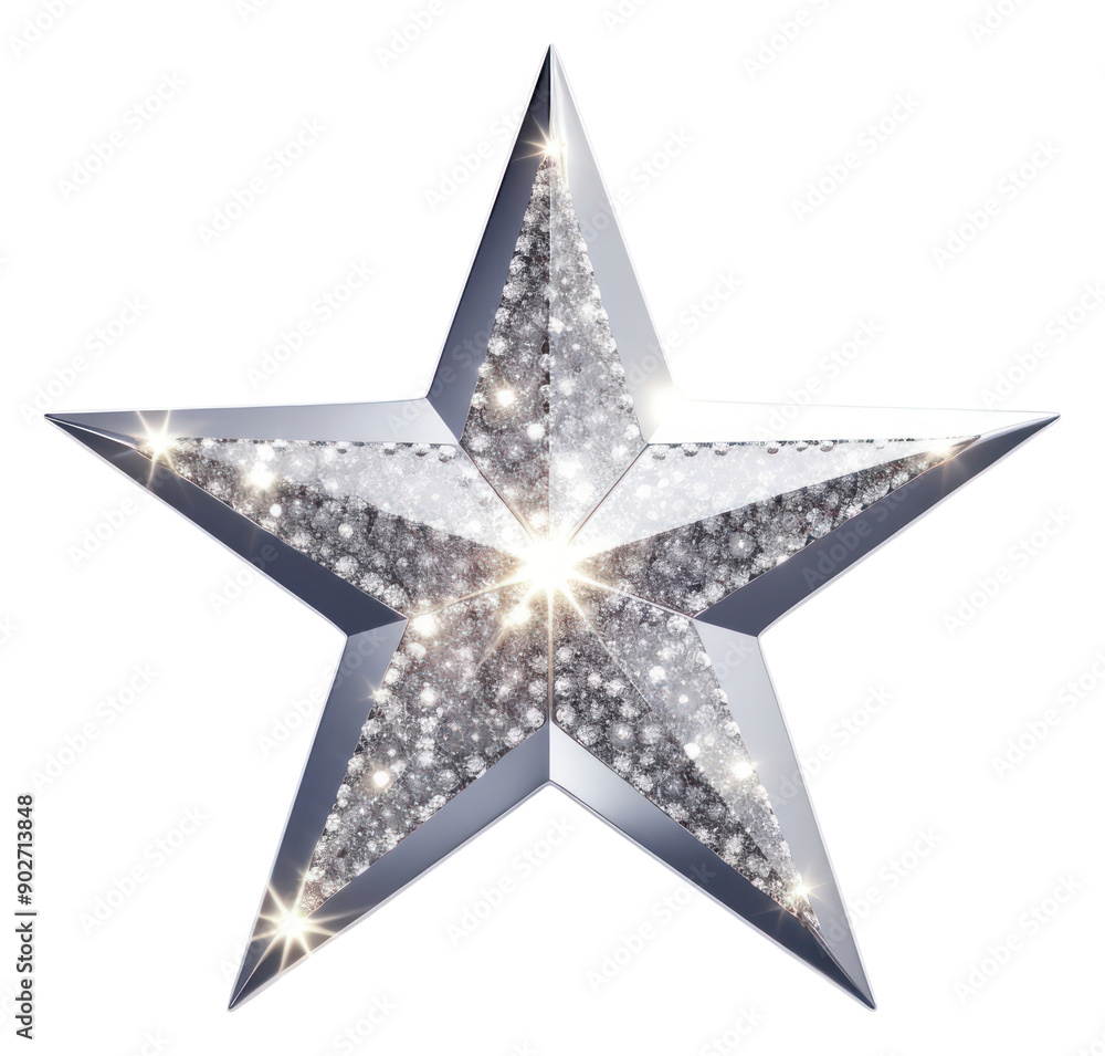 Wall mural png star white background illuminated celebration.