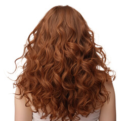 Naklejka premium PNG Adult brown woman hair.
