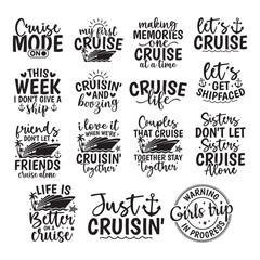 15 Cruise SVG Bundle