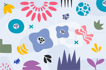 Various stains. Random color blobs, organic shapes colorful background