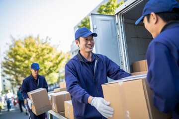 チームワークで進める配送業務