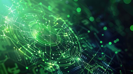 Obraz premium digital technology background