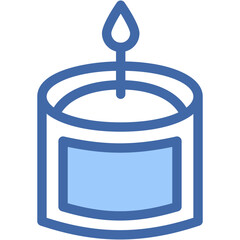 Vector Icon Candle, Flame, Fire, Decoration, Ornamental, Miscellaneous