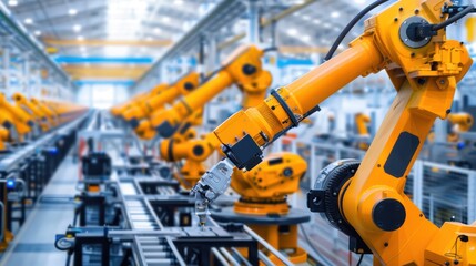 Automated production line with cutting-edge technology