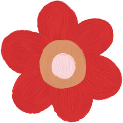 Flower red