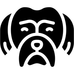 Vector Icon Newfoundland, Mammal, Pet, Animals, Dog, Animal Kingdom