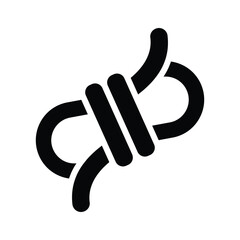 Get tied up in creativity with our Rope Vector Icon! Perfect for rugged and outdoor-themed designs.