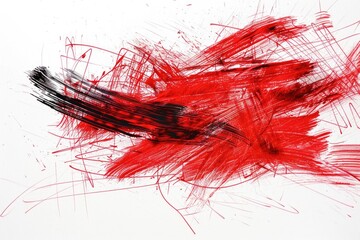 A simple illustration of a red heart on a white background