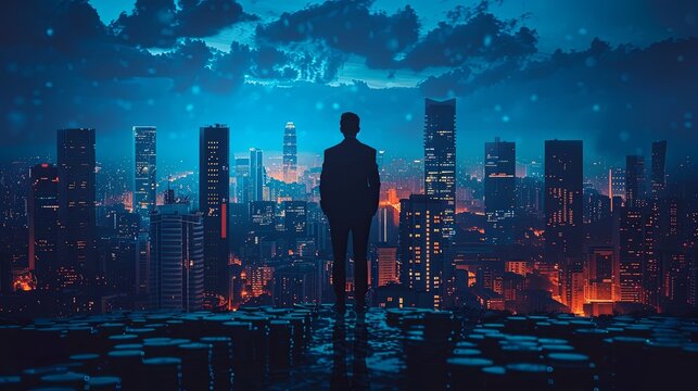 vector, illustraiton, blockchain per investire nelle crypto valute, bitcoin, eterium, nft