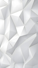 Obraz premium Digital white modern 3d geometry abstract graphic poster background