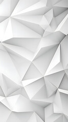 Digital white modern 3d geometry abstract graphic poster background