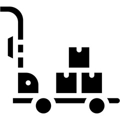 Vector Icon Delivery Cart, Shipping, Boxes, Trolley, Trolley Bag, 16, Delivery Cart, Shipping, Boxes, Trolley, Cart