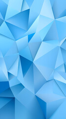 Obraz premium Digital blue modern 3d geometry abstract graphic poster background