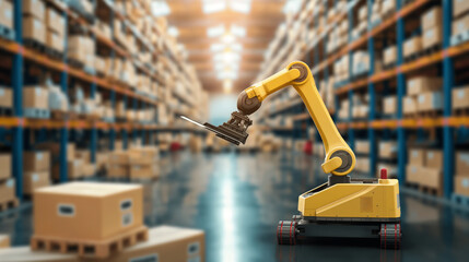 Advanced robotics for intelligent warehousing