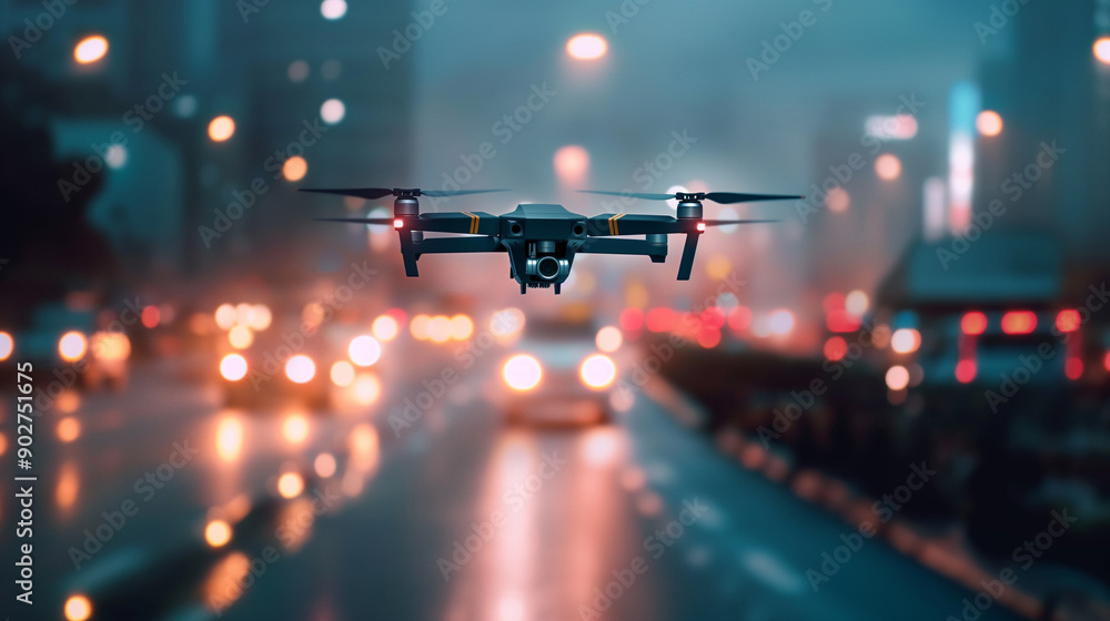 Poster efficient logistics networks with autonomous drones