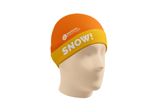 Beanie Hat Mockup