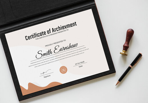 Certificate Layout
