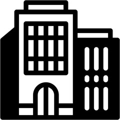 Vector Icon Office, Building, Office Block, Architecture and City, Urban, Skyline