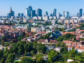Warszawa, Stare Miasto, panorama miasta  © hunter76